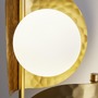 Dekorativní - M MOD164WL-02BS Nástěnné svítidlo Tropic G9 2x40W mosaz kov designové - MAYTONI - foto 3