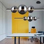 Podélná - AZZ AZ3352 LED Závěsné svítidlo Azzardo Sandra 3 Dimm black AZ3352 48W 4800lm 3000K IP20 120cm stmívatelné černé - AZZARDO - foto 3