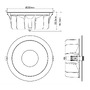 Koupelnová - LA 1010769 DOWNLIGHT P 230 40 HG 840 60 ML WH IP54 - BIG WHITE (SLV) - foto 3
