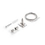 Lištové Magnetic Ego - ILUX 259376 Ego závěsná sada jeden ocelový kabel 2 mt - IDEALLUX - foto 3