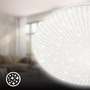Kruhová - BRILO 3941016 Nebo stropní svítidlo pr.38 cm - 20W, 2400lm, LED, hvězdné nebe, s dekorem, bílé - BRILO - foto 3