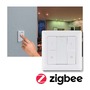 Hranatá - P 5181 Startovací sada Smart Home smik Gateway nástěnný ovladač + LED vestavné svítidlo Nova Plus Coin základní sada výklopné RGBW - PAULMANN - foto 3