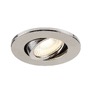 Pro zapuštěná svítidla - LA 1007093 UNIVERSAL DOWNLIGHT kryt pro downlight IP20, výkyvný, kulatý, hliník - BIG WHITE (SLV) - foto 3