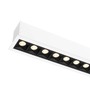 Hranatá - LA 1010521 GLENOS® PRO Stropní vestavné svítidlo, 1, 2 m, DALI, UGR19, 3000K, 75°, IP20, bílé / černé - BIG WHITE (SLV) - foto 3