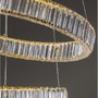 Kruhová - NV 9333077 Závěsné svítidlo AURELIA zlatý kov a křišťál LED 46W 230V 3500K IP20 stmívatelné - NOVA LUCE - foto 3