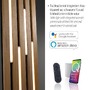 Stolní lampy dekorační - PN 4822-79 LED stolní lampa Q-AKUSTIK dřevo, přírodní Smarthome s aplikací CCT ZigBee 2700-5000K - PAUL NEUHAUS - foto 3