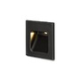 RED R13958X VÝPRODEJ VZORKU - AMARO zápustná černá 230V LED 3W 60° 3000K - RED - DESIGN RENDL - foto 3