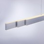 Podélná - PN 2738-95 PURE-LUME LED závěsné svítidlo v puristickém designu s bezkontaktním stmíváním a nastavitelnou barvou světla 2700-5000K hliník - PAUL NEUHAUS - foto 3