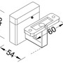 Přisazená - IMPR 687086 Deko-Light nábytkové přisazené svítidlo Ayleen I 230V 3,20 W 3000 K 150 lm 60 stříbrná - foto 3