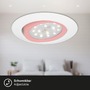 Kruhová - BRI 7171-036 3ks sada LED vestavné svítidlo, pr. 8,2 cm, 3 W, bílé - BRILONER - foto 3