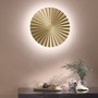 Dekorativní - FAN LED-ANADARA-AP-ORO Nástěnné svítidlo LED ANADARA zlatá 20W 2260 lm CCT 50 x 10 cm - FANEUROPE - foto 3