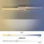 Hranatá - PN 8371-18 AMARA LED stropní svítidlo v černé a zlaté barvě s funkcí stmívání a nastavitelnou barvou světla 2700-5000K - PAUL NEUHAUS - foto 3