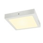 Hranatá - LA 1003019 SENSER 24 Indoor, stropní LED svítidlo hranaté, bílé, 3000K - BIG WHITE (SLV) - foto 3