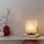 Stolní lampy dekorační - FARO 23001-57 LUANG S stolní lampa, černá/béžová - FARO - foto 3