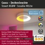Kruhová - P 75414 LED stropní svítidlo Smart Home Zigbee 3.0 Casca IP44 RGBW+ 230V 20W bílá mat - PAULMANN - foto 3