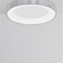Kruhová - NV 9353856 Stropní svítidlo RANDO THIN broušený stříbrný hliník a akryl LED 50W 230V 3000K IP20 stmívatelné - NOVA LUCE - foto 3