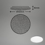 Kruhová - BRILO 3757416 LED stropní svítidlo 6 cm 21 W 2000lm bílé - BRILO - foto 3