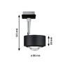 Svítidla - P 96771 URail LED lištový spot Aldan spot 8W CCT 230V černá mat - PAULMANN - foto 3