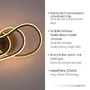 Dekorativní - PN 6764-39 LED stropní svítidlo TWIST, písková, nastavitelná výška, paměťová funkce, SimplyDim, 2700K - PAUL NEUHAUS - foto 3