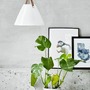 Kónická - NOR 84313001 Závěsné svítidlo Strap 27 1x40W E27 bílá opál - NORDLUX - foto 3