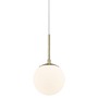 Koule - NOR 2010553035 Závěsné svítidlo Grant 15 15W E14 mosaz opál - NORDLUX - foto 3