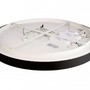 Kruhová - IMPR 348207 Deko-Light stropní přisazené svítidlo Menkar 800 mm 92 W 3000/4000 K 7800 lm tmavě černá RAL 9005 - foto 3