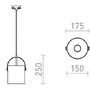 Svítidla - RED R13855 JULIETTA 16 pro tříokr. lištu opálové sklo/černá 230V E27 20W - RED - DESIGN RENDL - foto 3