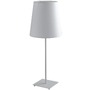 Stolní lampy dekorační - FAN I-ELVIS-L BCO Stolní lampa Lume Elvis, bílá, 1 x E27, 24 x 63,5 cm - FANEUROPE - foto 3