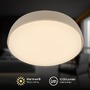 Kruhová - BRILO 3875011 Nikan stropní svítidlo pr.28,5 cm - 12W, 1200lm, LED, 3000K teplá bílá, béžová - BRILO - foto 3