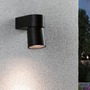 Nástěnná - P 94820 LED venkovní nástěnné svítidlo Kimu IP44 80mm 3000K 8W 230V 70° antracit hliník - PAULMANN - foto 3