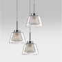 Kónická - NV 1300301301 Závěsné svítidlo BOCCALE chromovaný hliník čiré sklo G9 1x5W IP20 vč. žárovky - NOVA LUCE - foto 3
