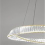 Kruhová - NV 9333062 Závěsné svítidlo AURELIA zlatý kov a křišťál LED 45W 230V 3500K IP20 stmívatelné - NOVA LUCE - foto 3