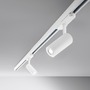 Lišty a příslušenství EUTRAC - FAN LED-JET-W-30BR Třífázový lištový LED reflektor JET 30BR bílá, 30 W, 2500 K, 70 x 170 mm - FANEUROPE - foto 3