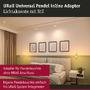 Lišty a příslušenství - P 95792 URail univerzální adaptér pro závěs max. 50W 230V bílá - PAULMANN - foto 3