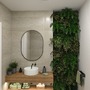 Hranatá - P 71265 LED Panel Atria Shine IP44 hranaté 190x190mm 8W 3000 - 6500K matný chrom - PAULMANN - foto 3