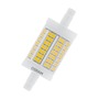 R7s - RED G13467 OSRAM LINE 78mm DIMM čirá 230V R7s LED EQ100 2700K - DESIGN RENDL - foto 3