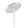 Stojací lampy - LD 11729-55 HANS LED stojací lampa v barvě oceli kruhové s teplou bílou barvou světla vč. stmívání 3000K - LEUCHTEN DIREKT / JUST LIGHT - foto 3