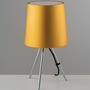 Stolní lampy dekorační - FAN I-MARLEY/L ORO Stolní lampa Lume Marley, zlatá, 1 x E14, 25 x 43,5 cm - FANEUROPE - foto 3