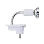 S ramenem - BRI 2892-016P AKCE - LED svítidlo do zásuvky, bílá, 1xLED/GU10/3W - BRILONER - foto 3