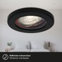 Kruhová - BRI 7181-035 3ks sada LED vestavné svítidlo, pr. 8,5 cm, 5 W, 400 lm, černá - BRILONER - foto 3