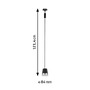 Svítidla - P 95630 URail závěs Cone GU10 max. 10W 230V černá mat - PAULMANN - foto 3