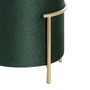 Ostatní - EG 424136 Taburet v.465 zelená/zlatá MASHIKE 424136 - LIVING - foto 3