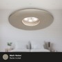 Kruhová - BRI 7240-032 3ks sada LED vestavné svítidlo, pr. 4,5 , 1,8 W, matný nikl - BRILONER - foto 3
