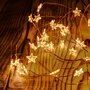 LED osvětlení na BATERIE - DLED BL32W DecoLED LED světelný řetěz na baterie - hvězdičky, teple bílá, 20 diod, 2,3 m - foto 3