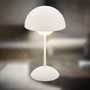 Stolní lampy dekorační - BRILO 7578016 Kugle stolní lampička - 3W, 250lm, bezdrátová, LED, stmívatelné, dotykový vypínač, teplá bílá, bílá - BRILO - foto 3