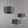 Kruhová - PN 2473-15 LED závěsné svítidlo PURE Clipse, šedá, dálkový ovladač, Comfort Lift, paměťová funkce 2200-5000K - PAUL NEUHAUS - foto 3