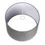 Stínidla, kryty, clony - LA 1004775 FENDA 45 cm round stínidlo šedé - BIG WHITE (SLV) - foto 3