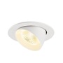 Kruhová - LA 1009734 NUMINOS® GIMBLE L Stropní vestavné svítidlo, 3000 K, 40°, IP20, kulaté, bílé - BIG WHITE (SLV) - foto 3