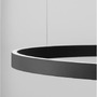 Kruhová - NV 9345668 Závěsné svítidlo ELOWEN černý hliník a silikon LED 100W 3000K stmívatelné - NOVA LUCE - foto 3