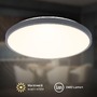 Kruhová - BRILO 3903015 Competo stropní svítidlo pr.33 cm - 22W, 2400lm, LED, teplá bílá, antracit - BRILO - foto 3